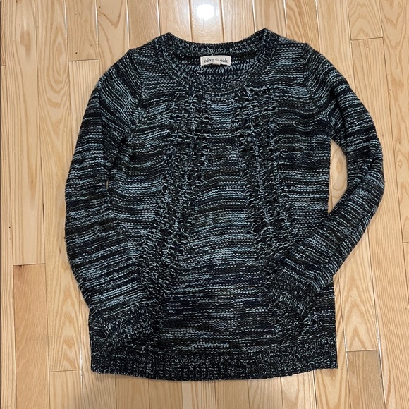 Teal and Gray Women's Sweater - Picture 1 of 3